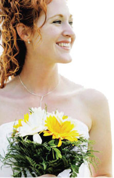 Smiling Charleston Bride