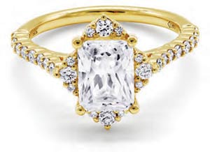 Engagement ring. Photo supplied by Diamonds Direct.