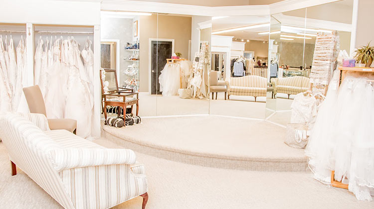 An interior photo of Jean's Bridal in Mount Pleasant, South Carolin