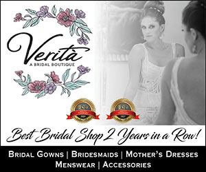 Verità. A Bridal Boutique - visit online. Best Bridal Shop 2 Years in a Row!